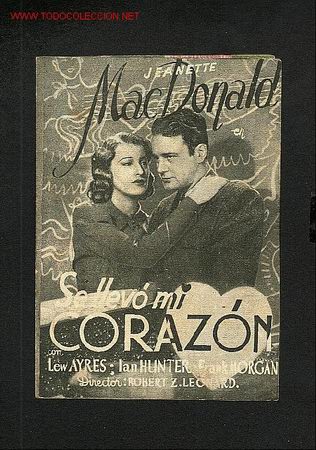 Cine: Se llevo mi corazon (Jeanette MacDonald) (doble) - Foto 1