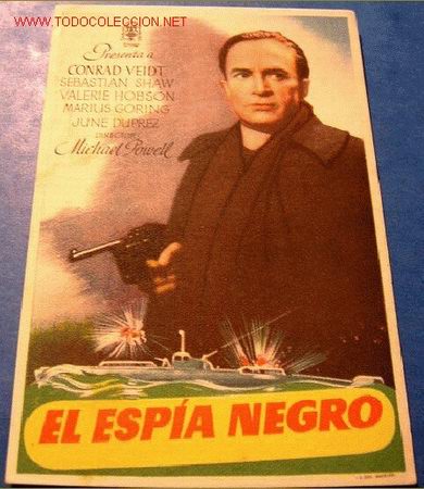 Cinema: EL ESPIA NEGRO