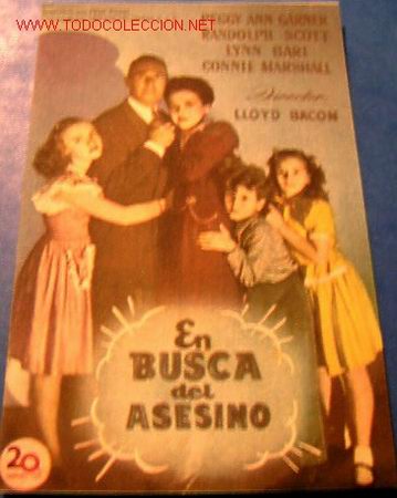 Cine: EN BUSCA DEL ASESINO - Foto 1