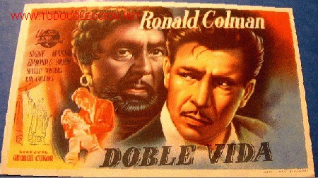 Cinema: DOBLE VIDA (sin gastos de env&iacute;o)
