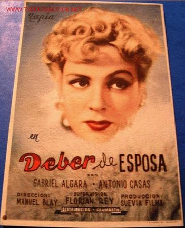 Cinema: DEBER DE ESPOSA