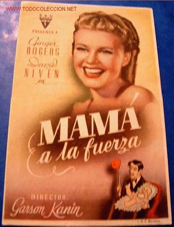 Cinema: MAMA A LA FUERZA (sin gastos de env&iacute;o)