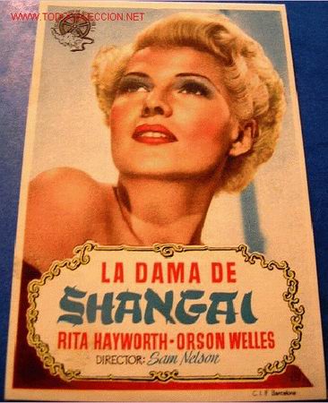 Cinema: LA DAMA DE SHANGAI