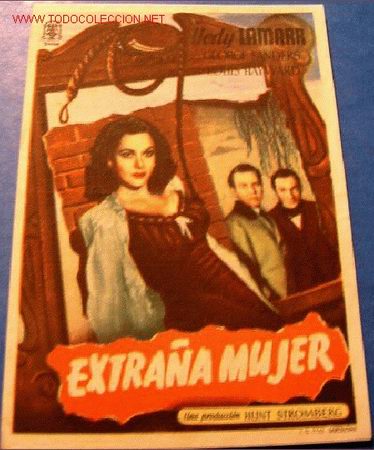 Cinema: EXTRA&Ntilde;A MUJER (sin gastos de env&iacute;o)