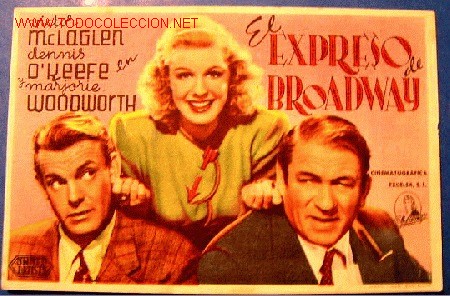 Cinema: EL EXPRESO DE BROADWAY