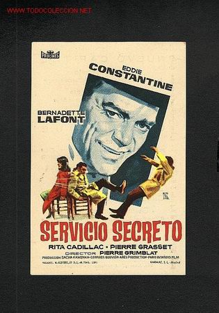 Cine: Servicio secreto (Eddie Constantine) - Foto 1