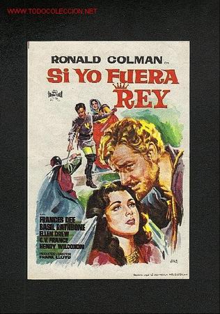 Cine: Si yo fuera Rey (Ronald Colman) - Foto 1
