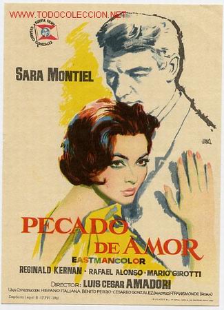 Cine: PECADO DE AMOR, SARA MONTIEL    PM2040 - Foto 1