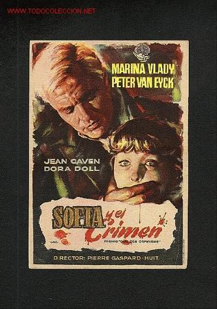 Cine: Sofia y el crimen (Marina Vlady, Peter Van Eyck) - Foto 1
