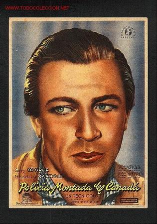 Cine: Policia Montada del Canada (Gary Cooper, Madeleine Carroll) - Foto 1