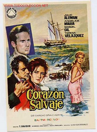 Cine: CORAZON SALVAJE , SENCILLO , SIN CINE , ORIGINAL , PMD 222