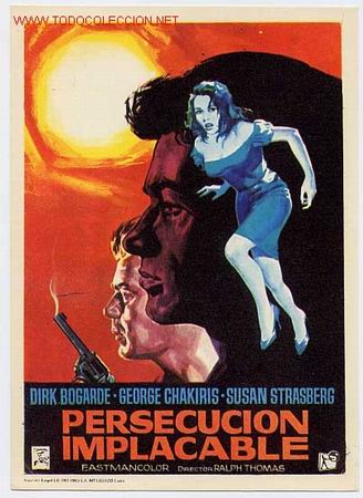 Cine: PERSECUCION IMPLACABLE , SENCILLO , SIN CINE , PMD 233 - Foto 1