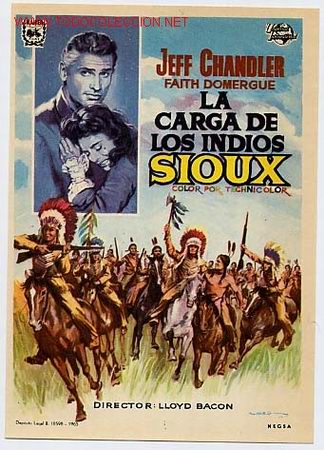 Cine: LA CARGA DE LOS INDIOS SIOUX, SENCILLO , SIN CINE , PMD 263 - Foto 1