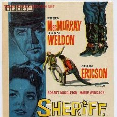 Cine: SHERIFF HORA H , SENCILLO SIN CINE , PMD 277. Lote 1014546