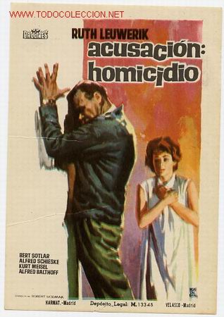 Cine: ACUSACION : HOMICIDIO       PM2323 - Foto 1