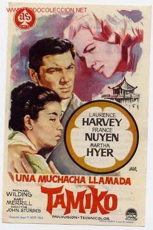 Cine: UNA MUCHACHA LLAMADA TAMIKO       PM2504 - Foto 1