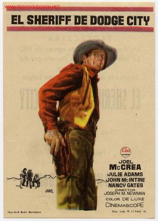Cine: EL SHERIFF DE DODGE CITY      PM2522 - Foto 1