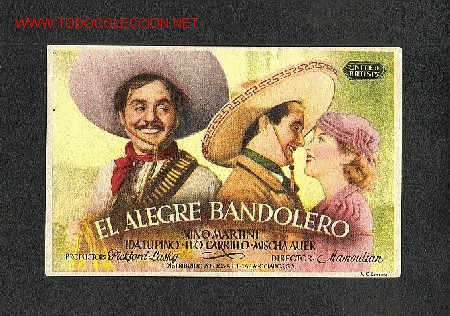 Cine: El alegre bandolero - Foto 1