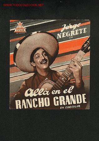 Cine: Alla en el rancho grande (Jorge Negrete) (doble) - Foto 1