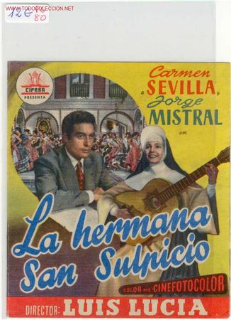 Cine: PROGRAMA LA HERMANA SAN SUPLICIO - Foto 1