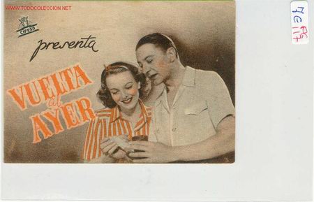 Cine: PROGRAMA VUELTA AL AYER