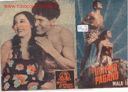 Cine: PROGRAMA EL ULTIMO PAGANO