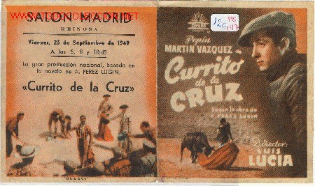 Cine: PROGRAMA CURRITO DE LA CRUZ - Foto 1