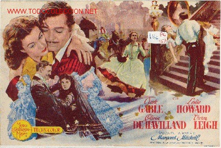 Cine: PROGRAMA LO QUE EL VIENTO SE LLEVO - Foto 1