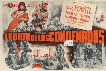 Cine: PROGRAMA LEGION DE LOS CONDENADOS - Foto 1