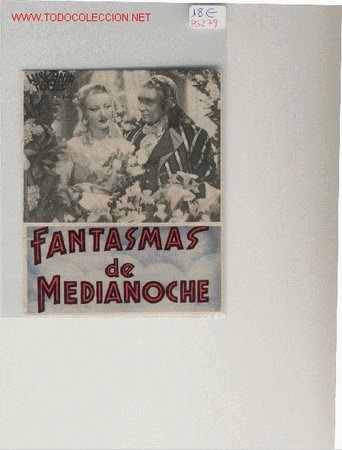 Cine: PROGRAMA FANTASMAS DE MEDIA NOCHE