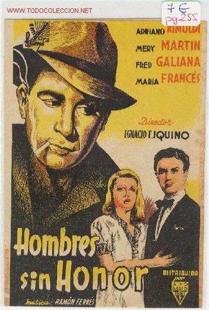 Cine: PROGRAMA HOMBRES SIN HONOR - Foto 1