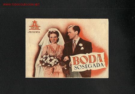 Cine: Boda sosegada (doble) - Foto 1