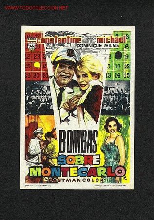Cine: Bombas sobre Montecarlo (Eddie Constantine) - Foto 1