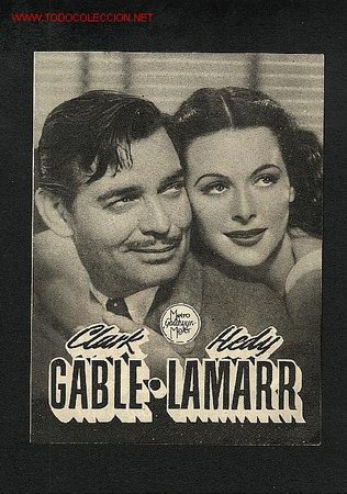 Cine: Camarada X (Clark Gable, Hedy Lamarr) (doble) - Foto 1