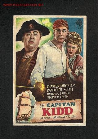 Cine: El Capitan Kidd (Charles Laughton, Randolf Scott, Barbara Britton) - Foto 1