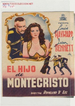 Kino: PROGRAMA EL HIJO DE MONTECRISTO