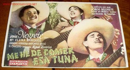 Cinema: ME HE DE COMER ESA TUNA - PUBLICIDAD TEATRO PRINCIPAL