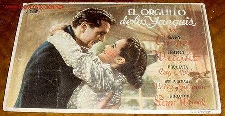 Cine: EL ORLGULLO DE LOS YANQUIS - Foto 1