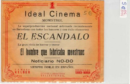 Cine: PROGRAMA EL ESCANDALO - Foto 1