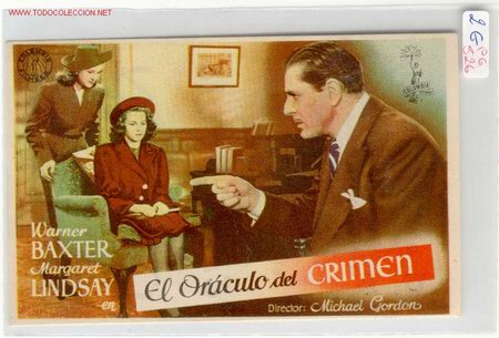 Cine: PROGRAMA EL ORACULO DEL CRIMEN - Foto 1