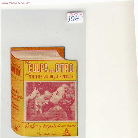 Cine: PROGRAMA LA CULPA DEL OTRO