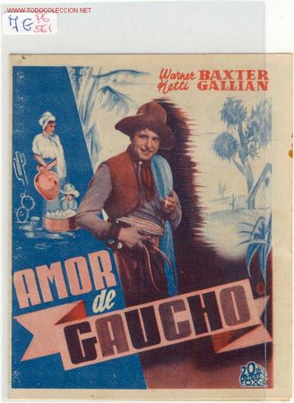 Cine: PROGRAMA AMOR DE GAUCHO - Foto 1