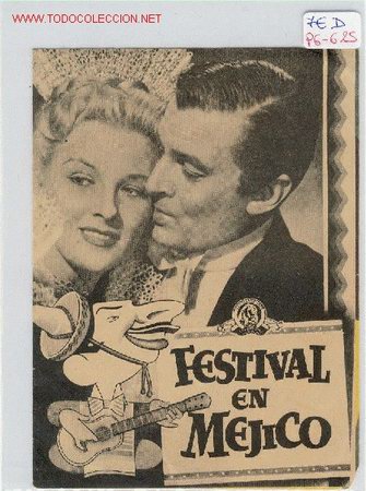 Cine: PROGRAMA FESTIVAL EN MEJICO - Foto 1