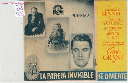 Cine: PROGRAMA LA PAREJA INVISIBLE SE DIVIERTE - Foto 1