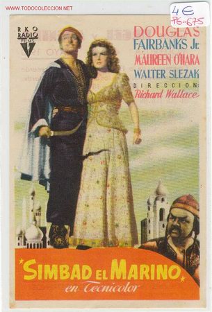 Cine: PROGRAMA SIMBAD EL MARINO - Foto 1
