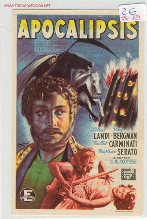 Cine: PROGRAMA APOCALIPSIS - Foto 1