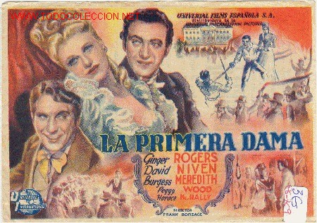 Kino: PROGRAMA LA PRIMERA DAMA