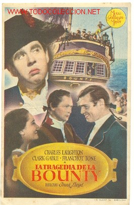 Cine: LA TRAGEDIA DE LA BLOUNTY - A&Ntilde;O 1946 - Foto 1