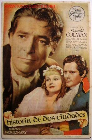 Cinema: HISTORIA DE DOS CIUDADES