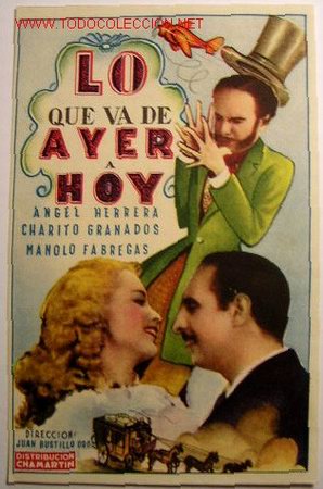 Cinema: LO QUE VA DE AYER A HOY